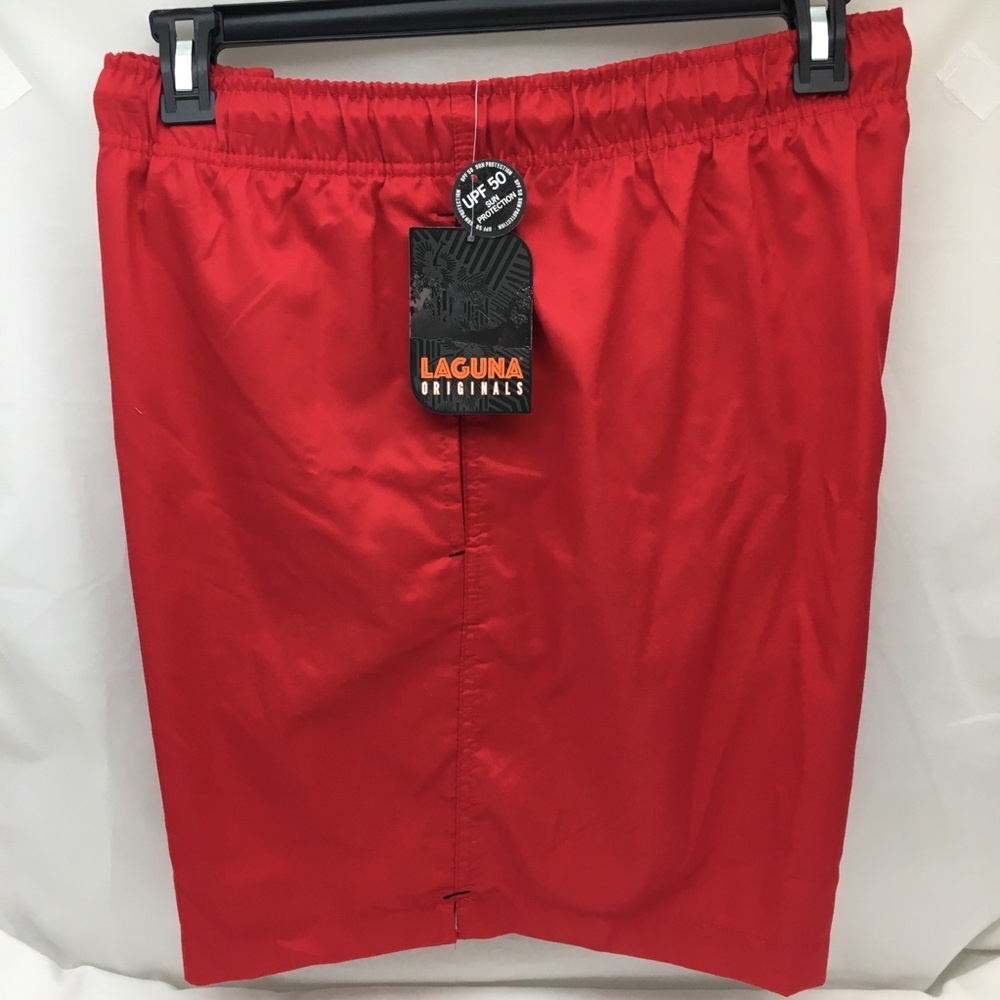 Laguna Originals Red Swim Suit Trunks NWT Sz XXL